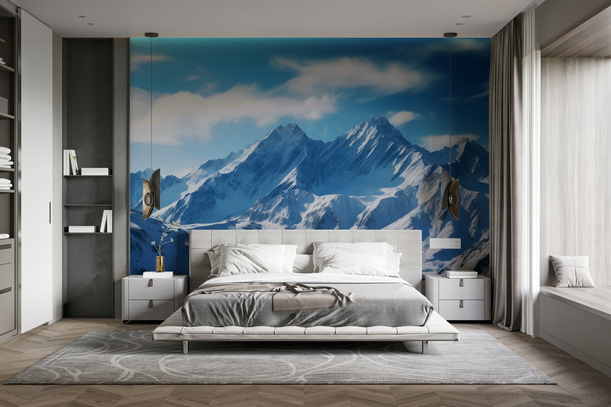 High-resolution image of mountains.

