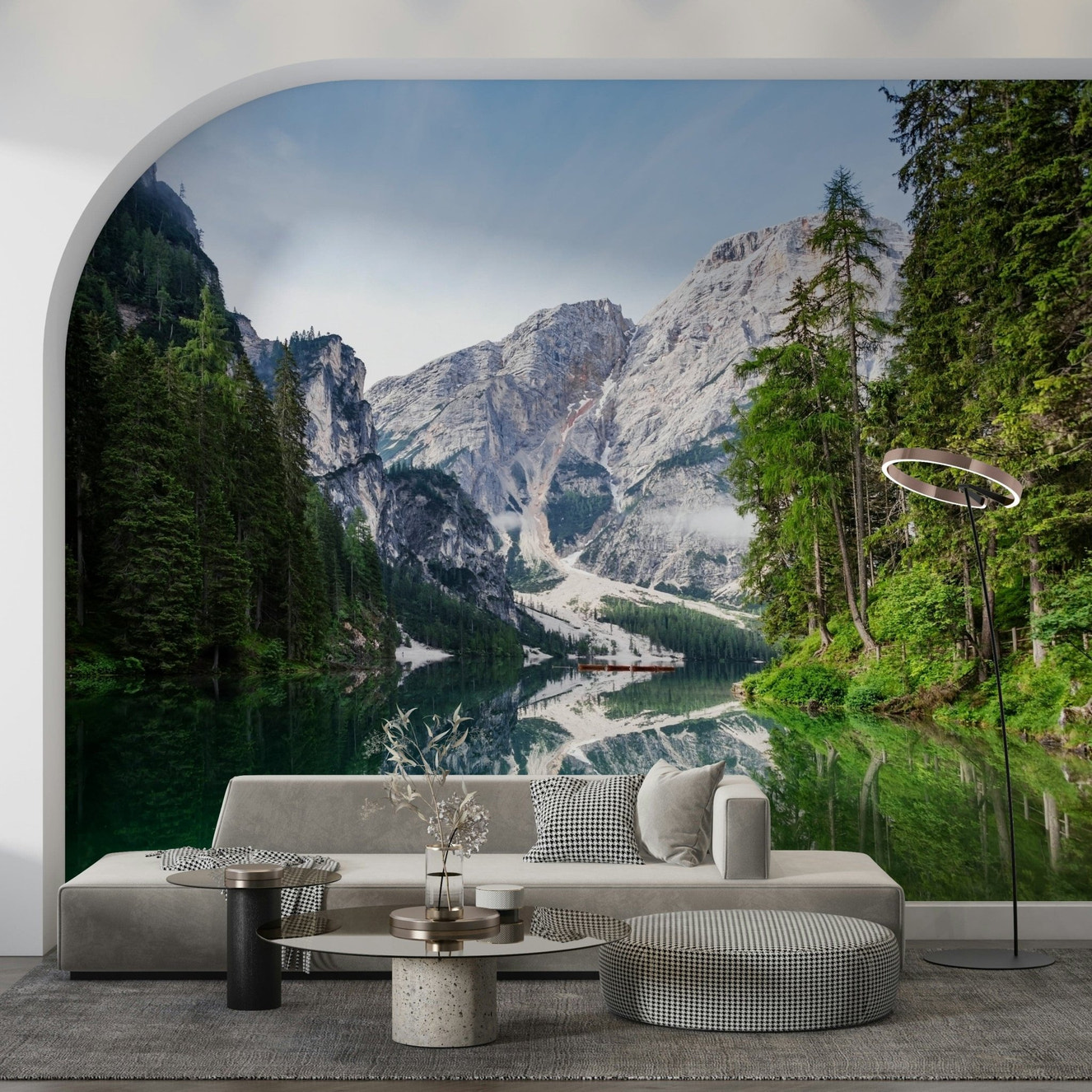 Alpine Reflections Wall Mural