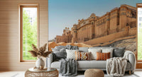 Mughal architectural style, Amber Fort Grandeur wall covering.