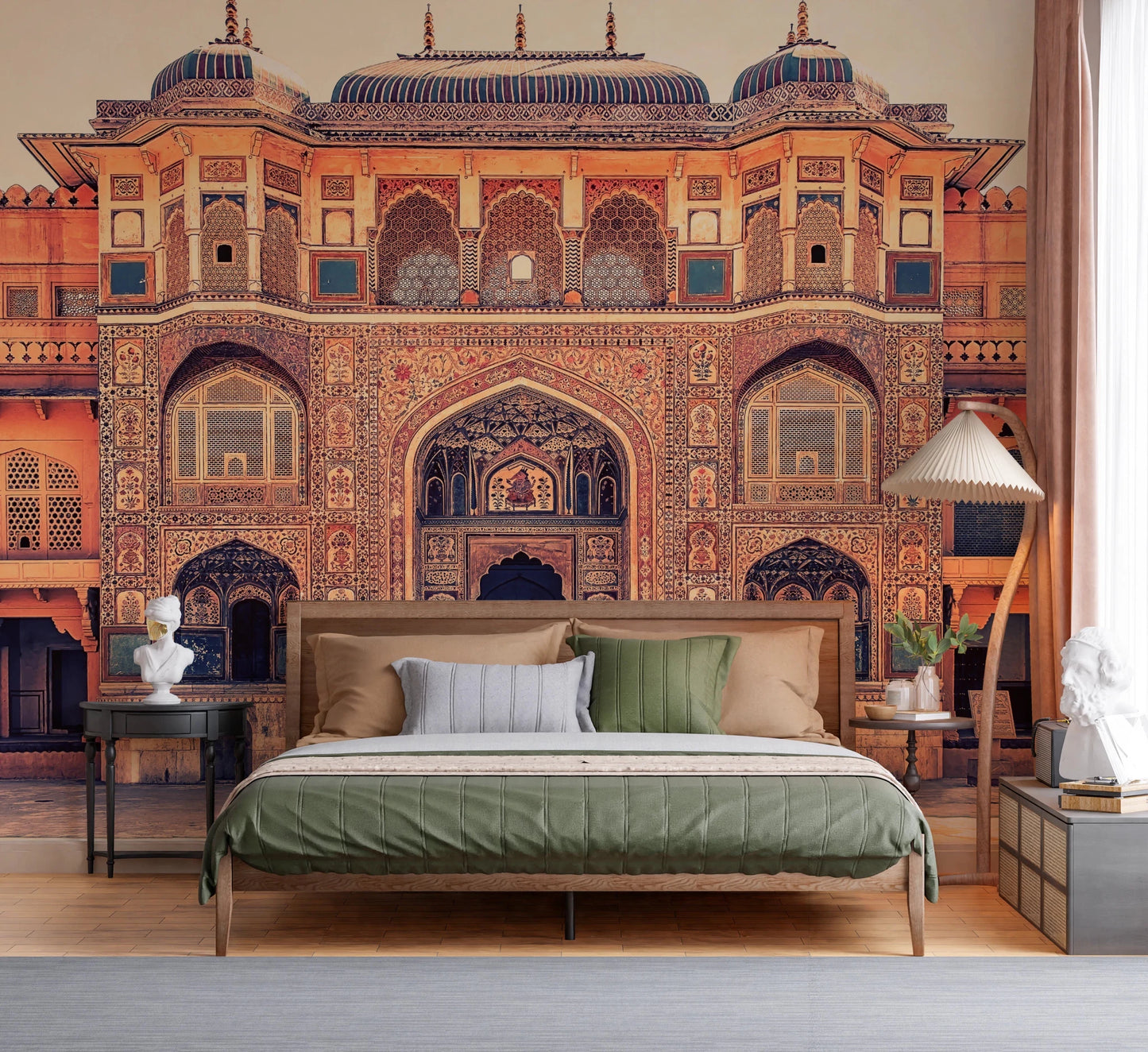 Amber Palace Grandeur Wall Mural
