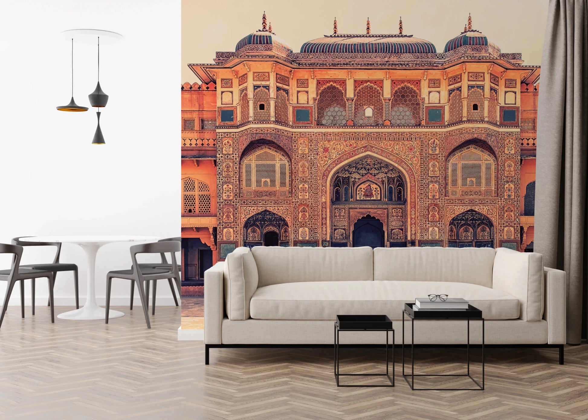 Amber Palace Grandeur Wall Mural