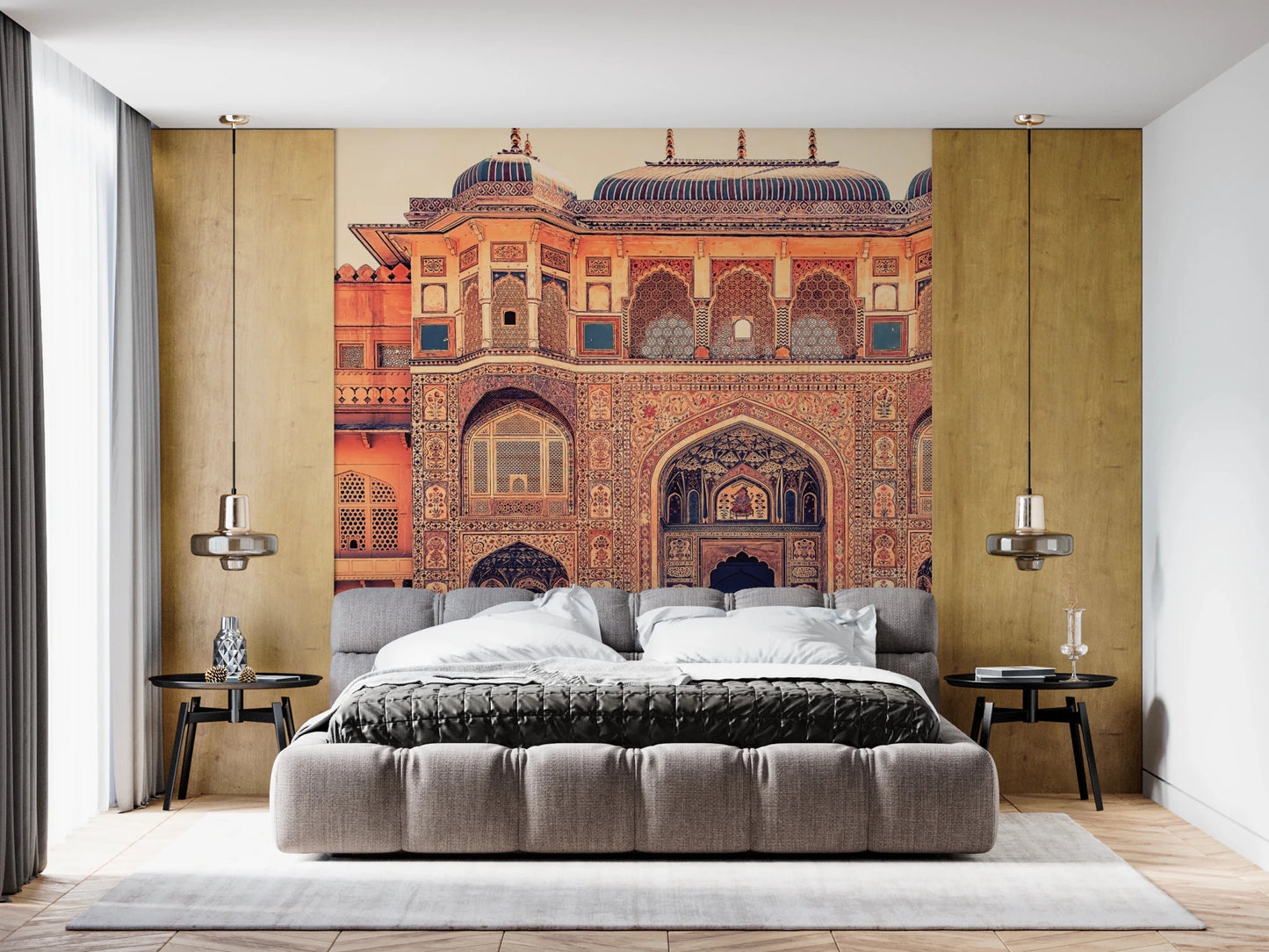 Amber Palace Grandeur Wall Mural