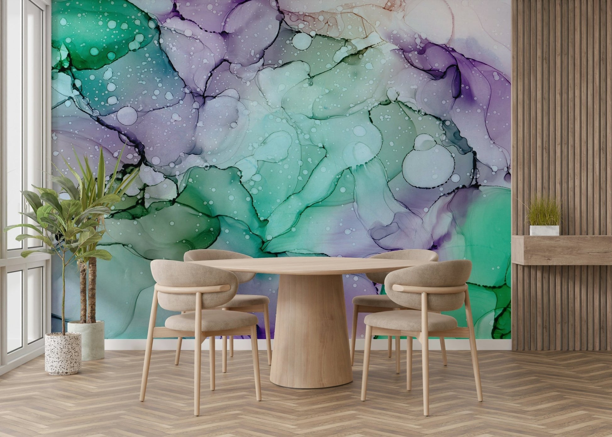 Rich purple shades adding sophistication to living rooms

