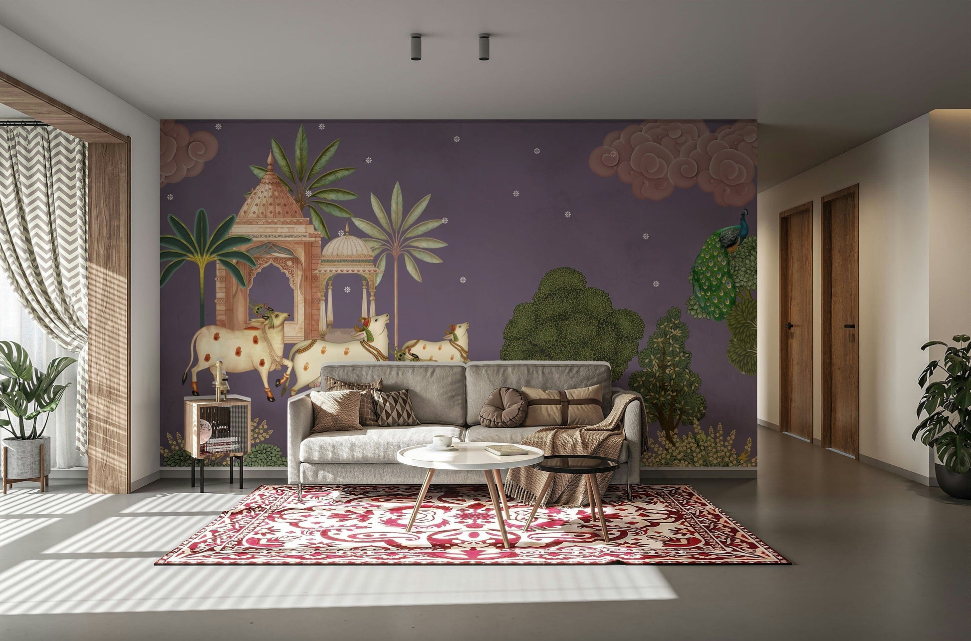 The image feels inviting and tranquil.

