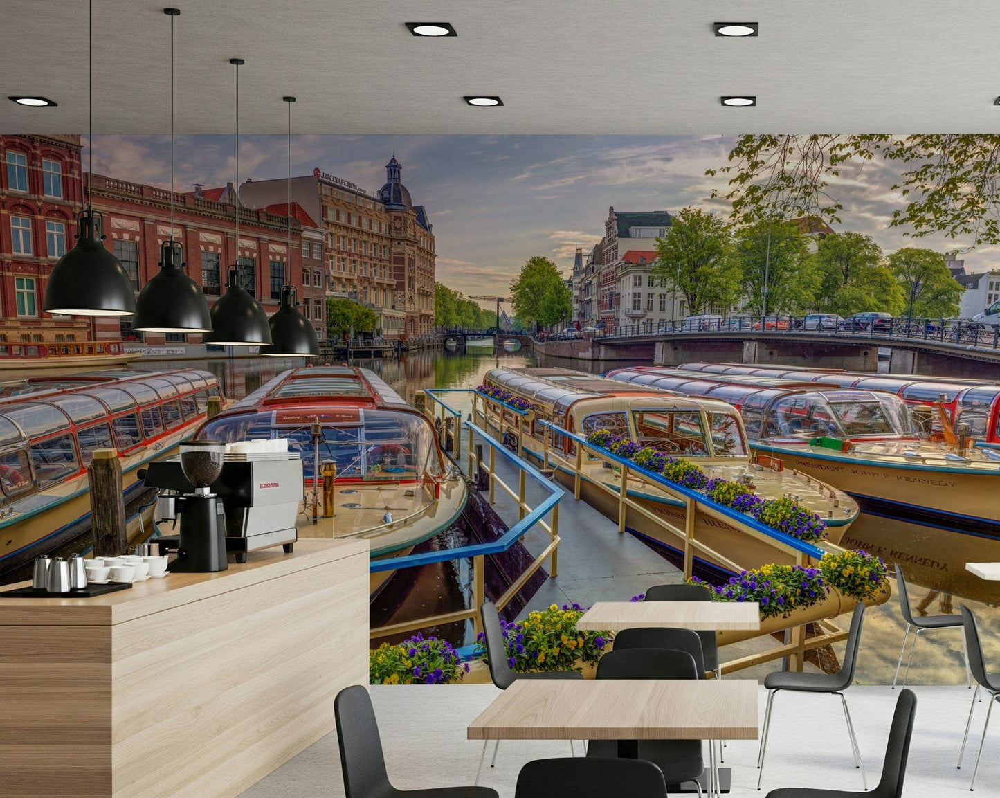 Dutch Waterways Wall Mural
