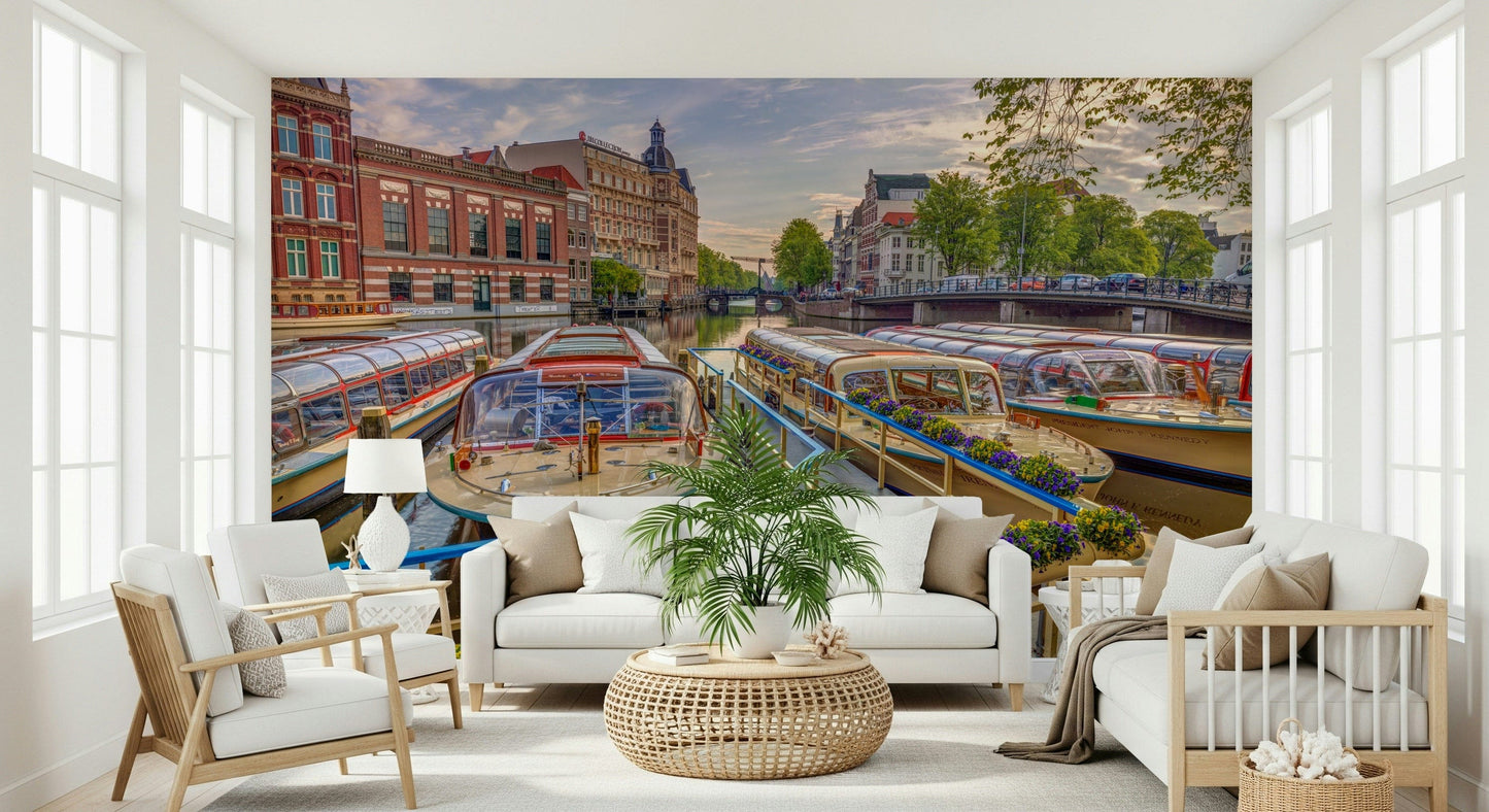 Dutch Waterways Wall Mural