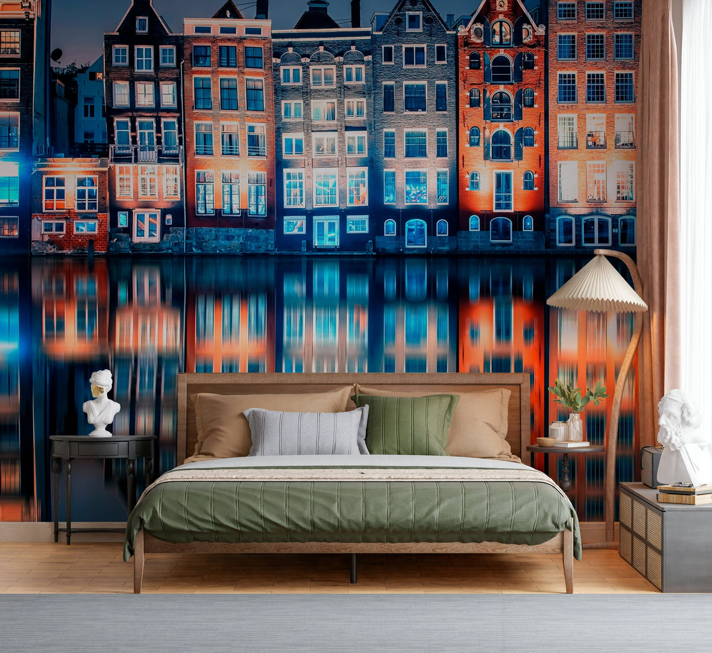 Colorful Amsterdam  Wall Mural