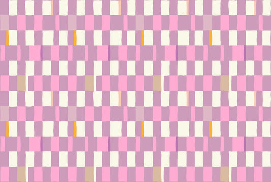 Chic Mosaic Checkerboard Wallpaper