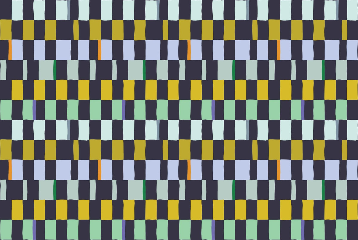 Mosaic Quilt Wallpaper Mural