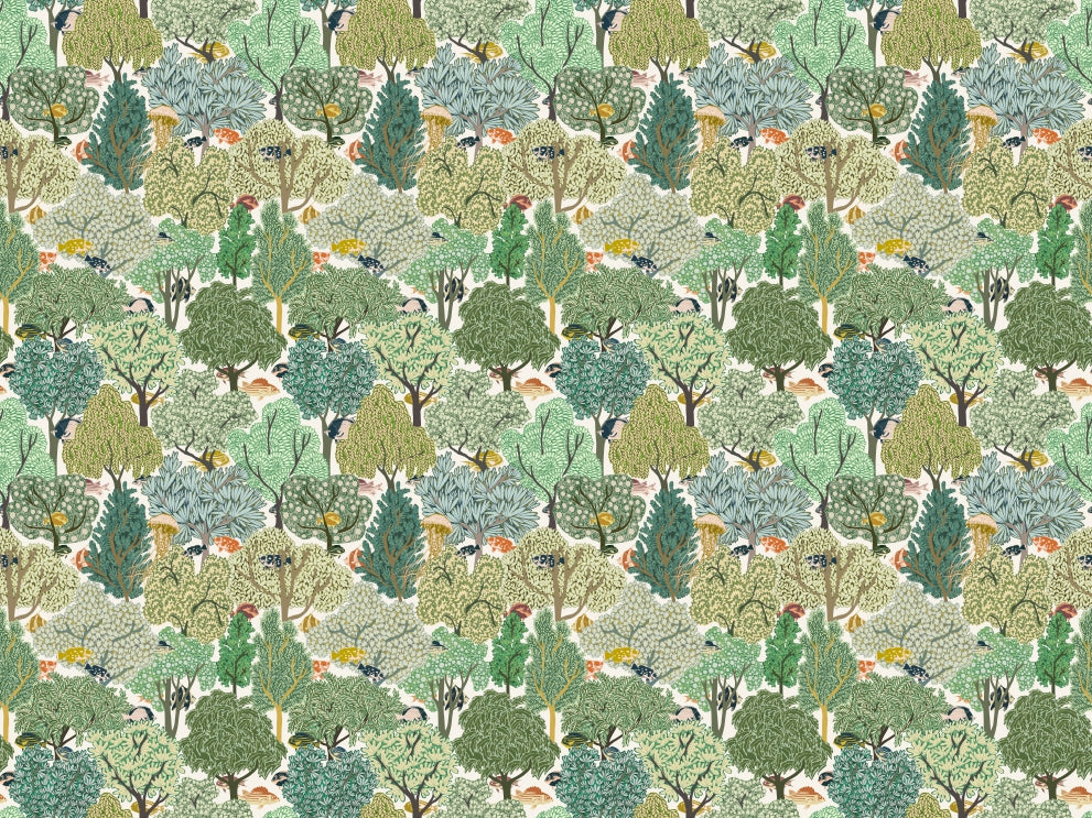 Botanic Ballet Wallpaper Mural