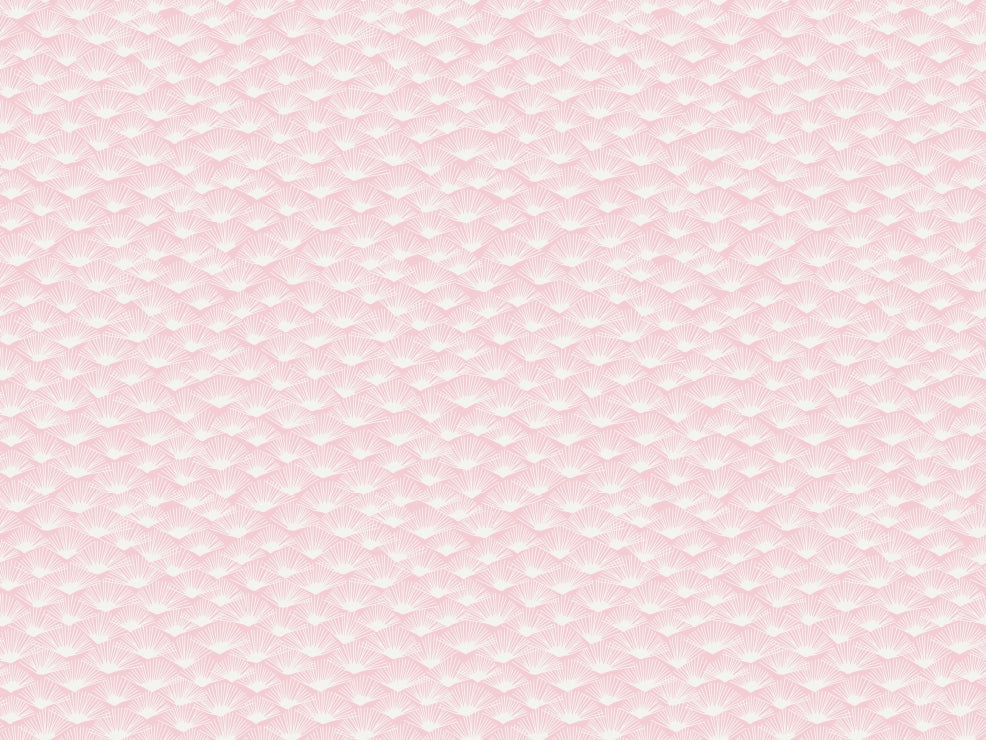 Tropical Blush Fanfare Wallpaper