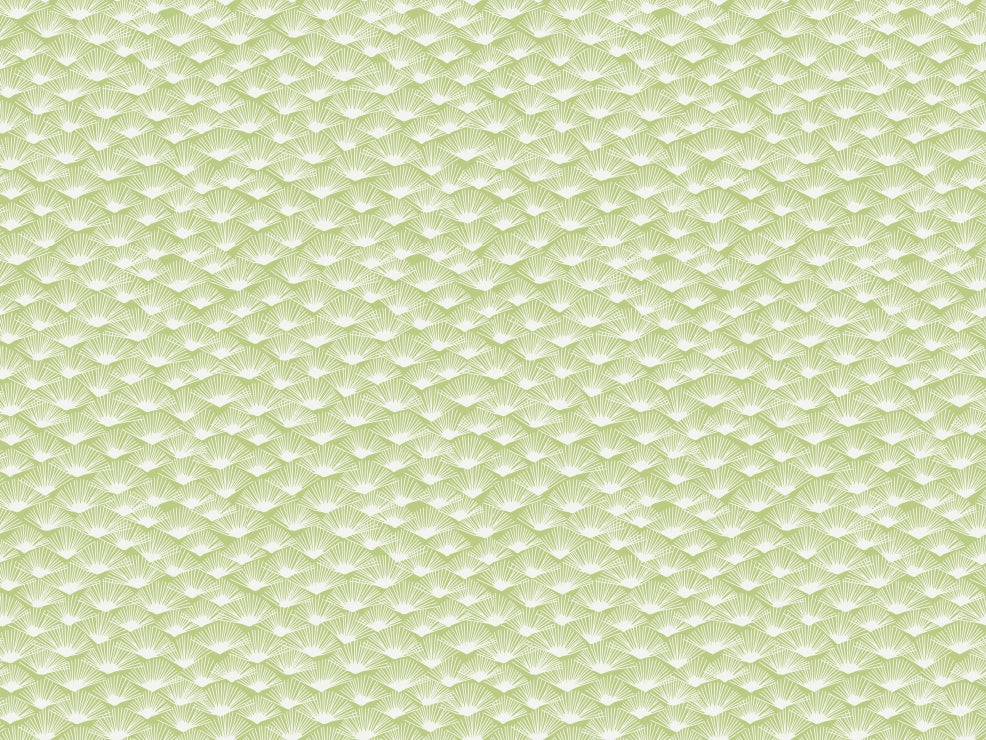 Tropical Fanfare Sage Wallpaper