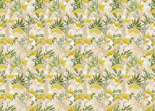 Exotic Aviary Cockatoo Wallpaper