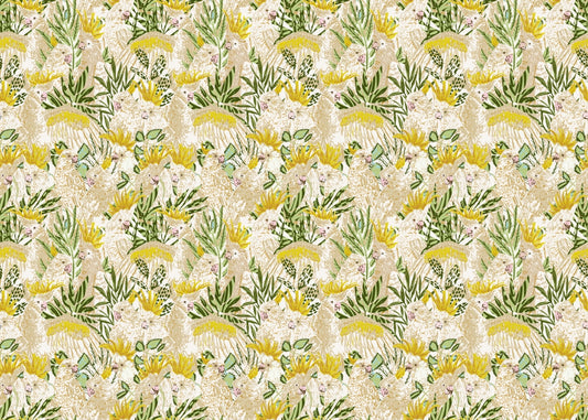 Exotic Aviary Cockatoo Wallpaper