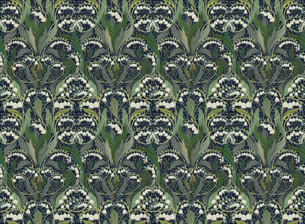 Victorian Valley Elegance Wallpaper