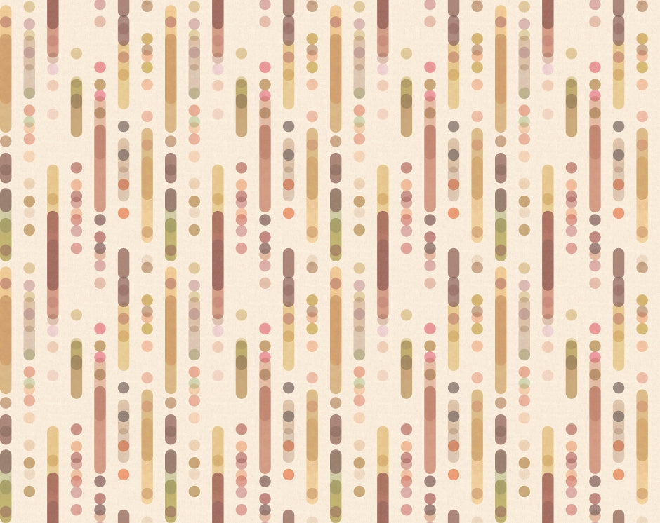 Cozy Geometrix Wallpaper in your room
