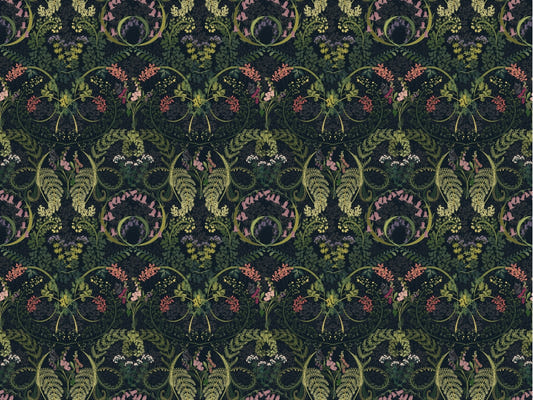 Fauna Silhouette Garden Wallpaper