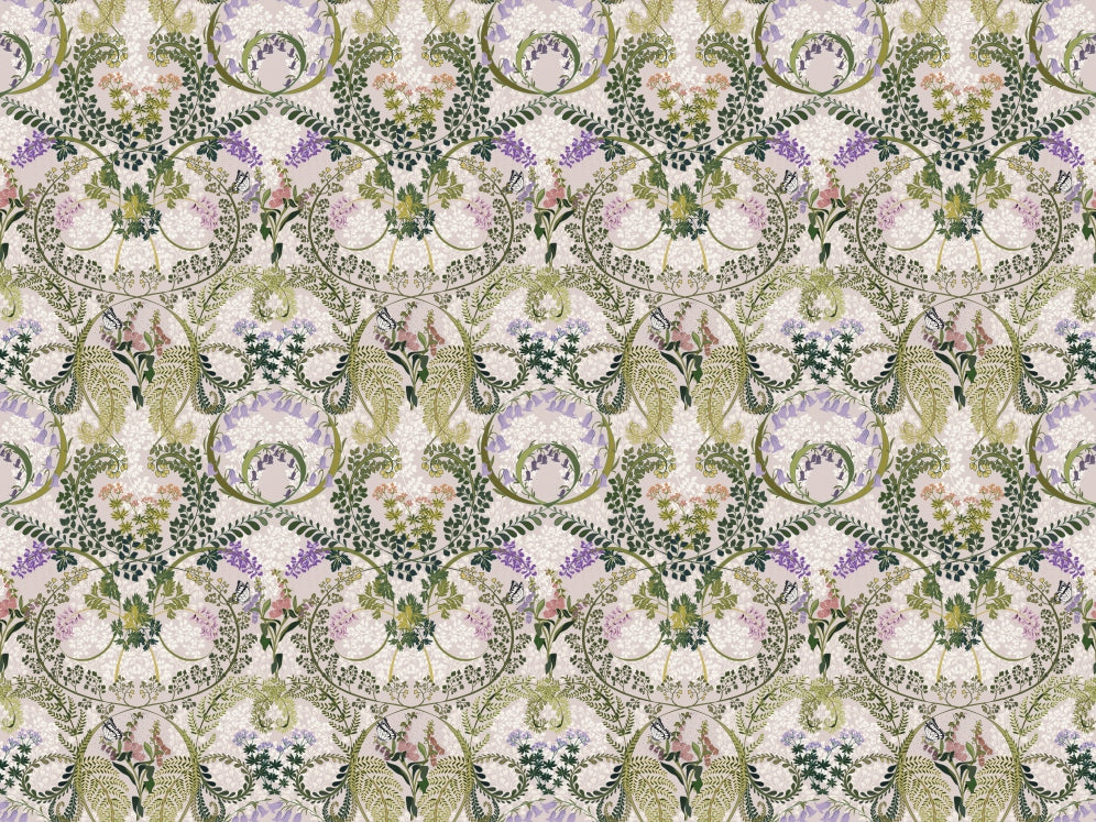 Enchanted Forest Fauna Wallpaper