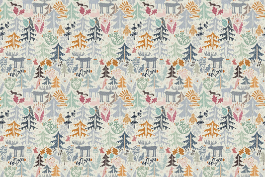 Whimsical Woodland Creatures Wallpaper