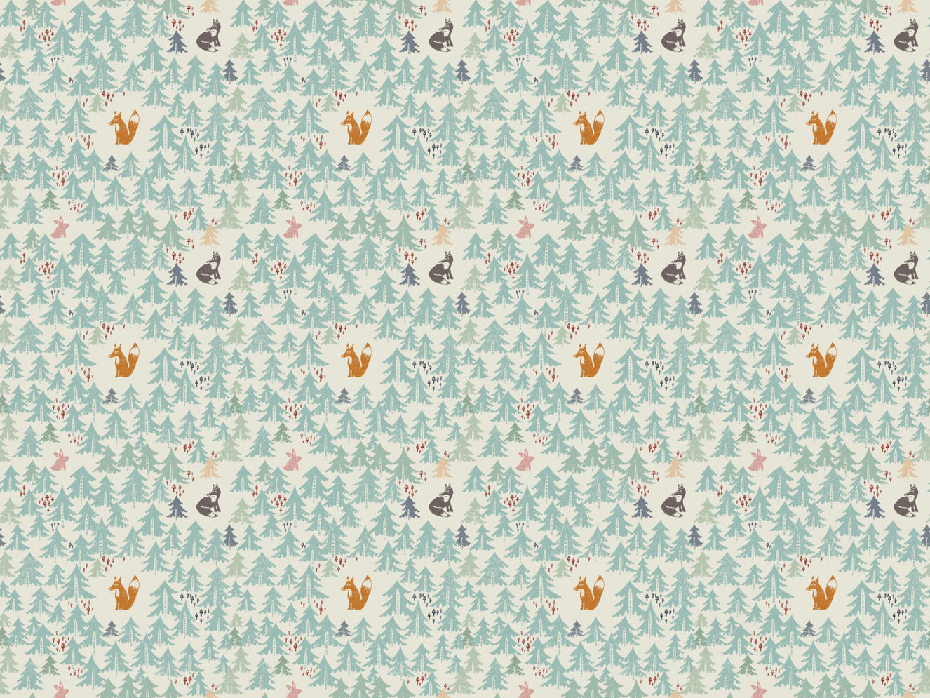 Mystical Woodland Creatures Wallpaper