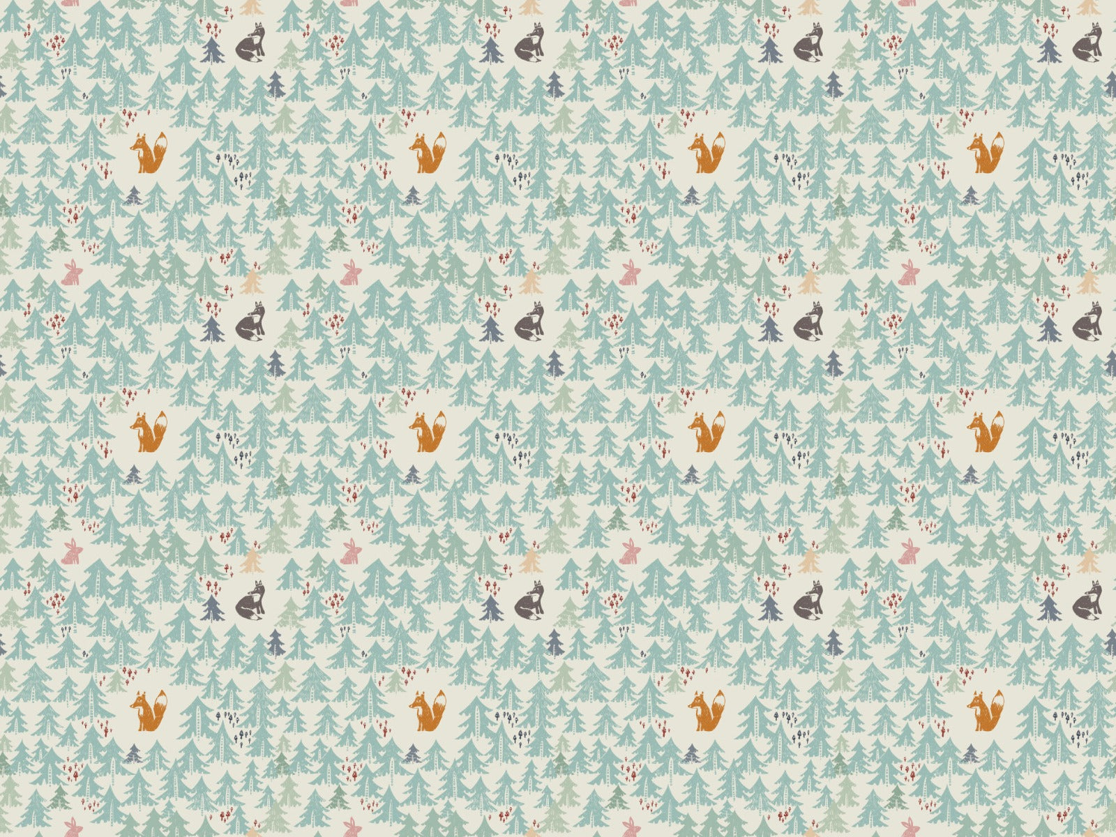 Mystical Woodland Creatures Wallpaper