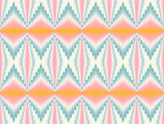Sunset Mirage Diamond Array Wallpaper
