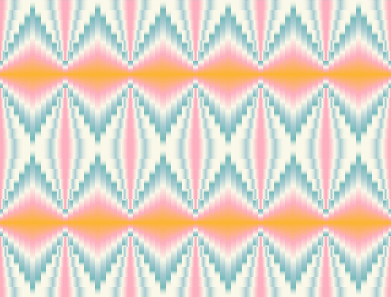 Sunset Mirage Diamond Array Wallpaper