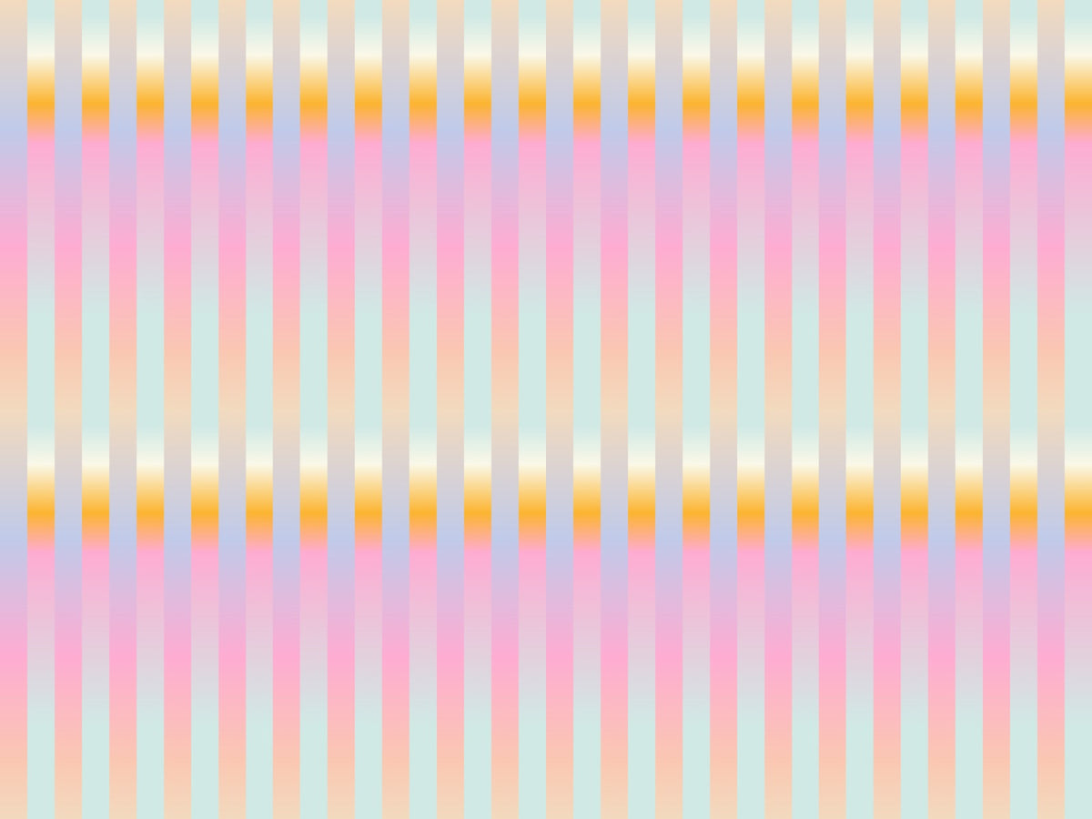 Soft-hued Striped Elegance Wallpaper in your room — zoomed