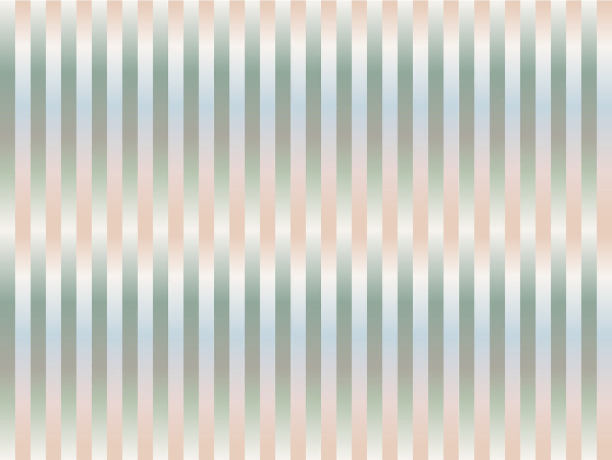 Blurred Striped Wall Mural in your room — zoomed