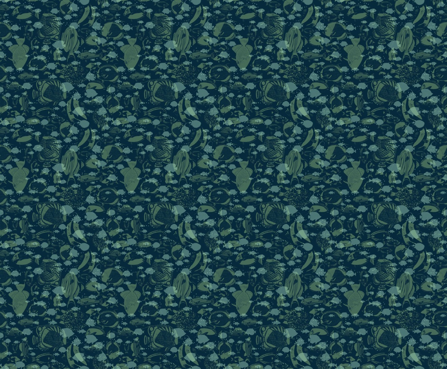 Abyssal Swirl Wallpaper Mural