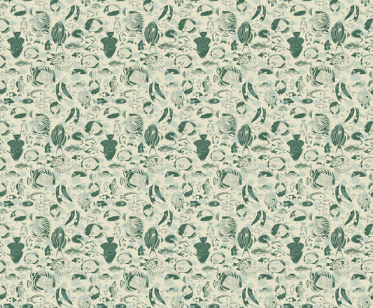 Marine Mosaic Wallpaper Mural