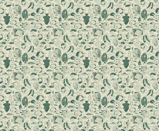 Marine Mosaic Wallpaper Mural