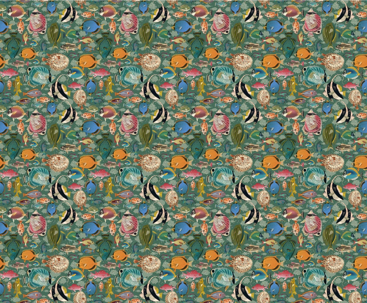 Enchanting Aquatic Dance Wallpaper in your room — zoomed