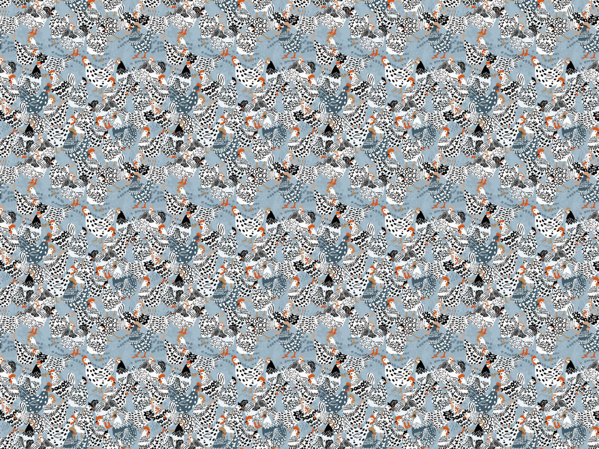 Chic Cluck Couture Wallpaper