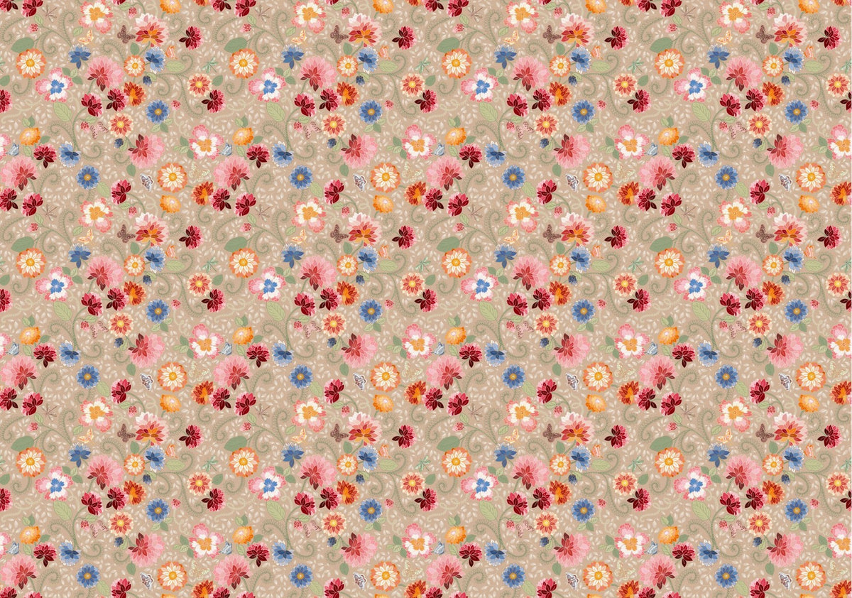Provence Petals Wallpaper in your room