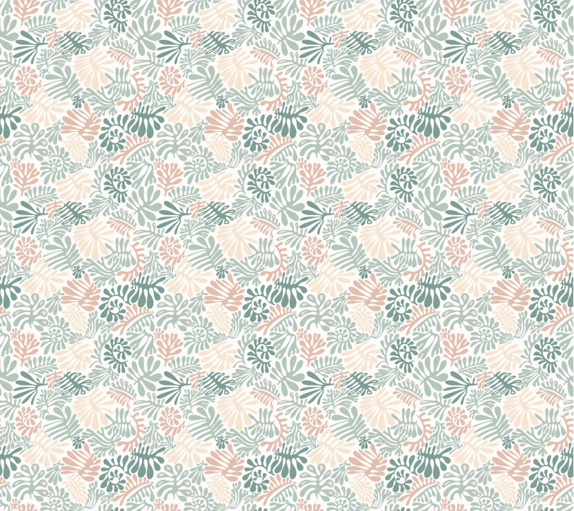 Botanical Elegance Wallpaper in your room