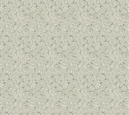 Matisse Leaves Sage Green Wallpaper