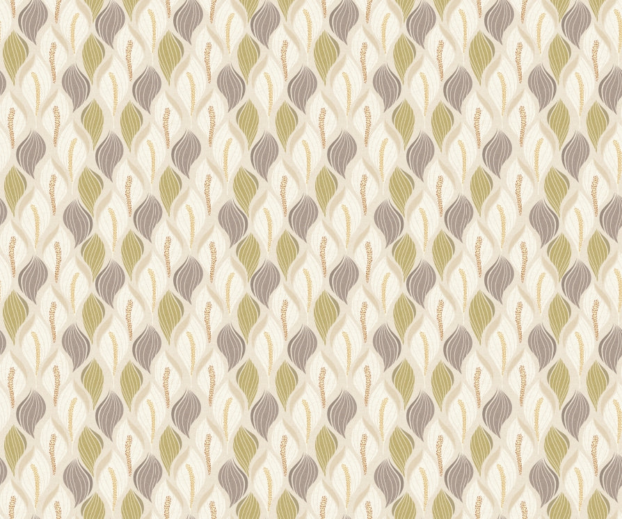 Seamless Serenity Lily Wallpaper