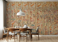 Ancient Glyphs Wall Mural