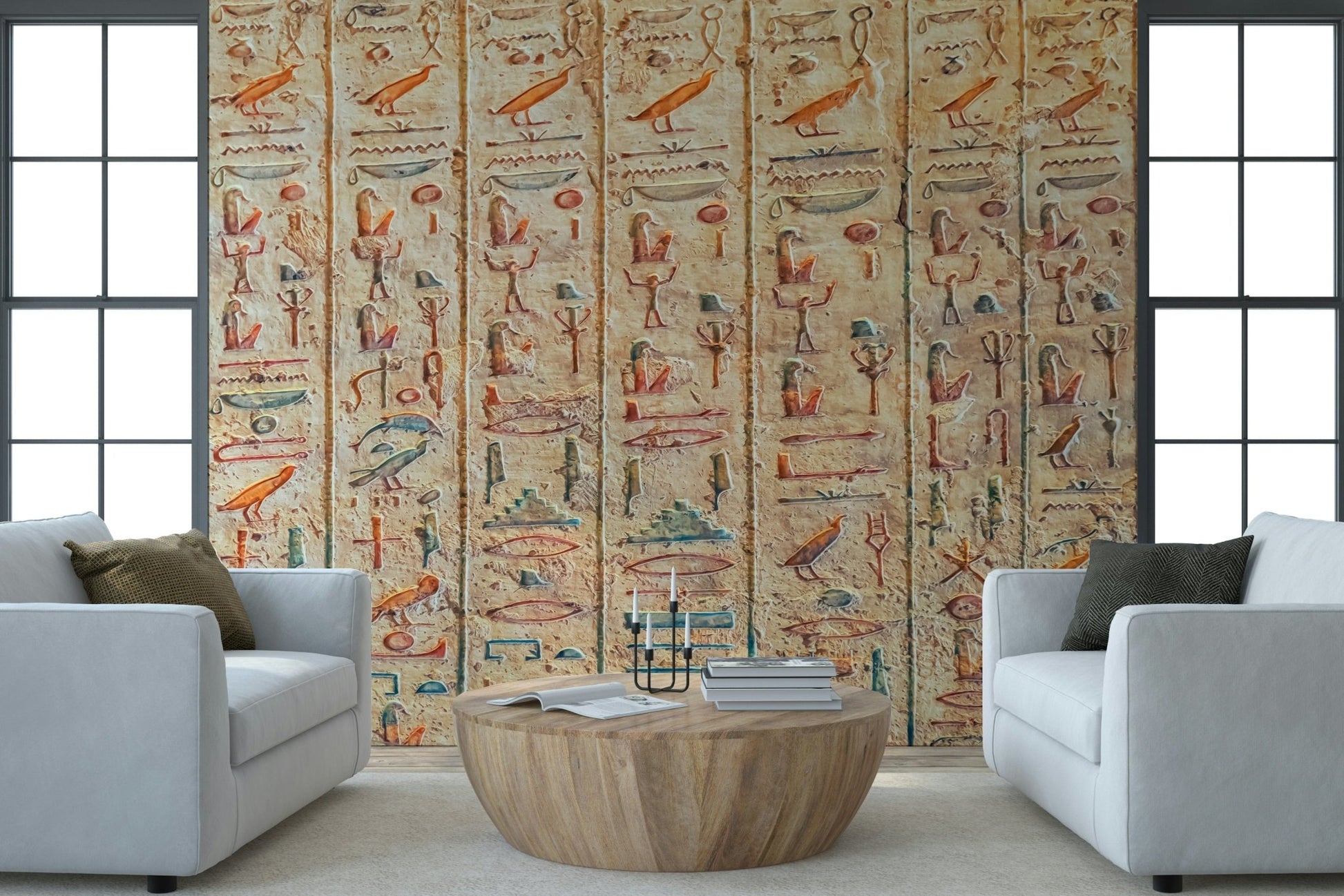 Ancient Glyphs Wall Mural