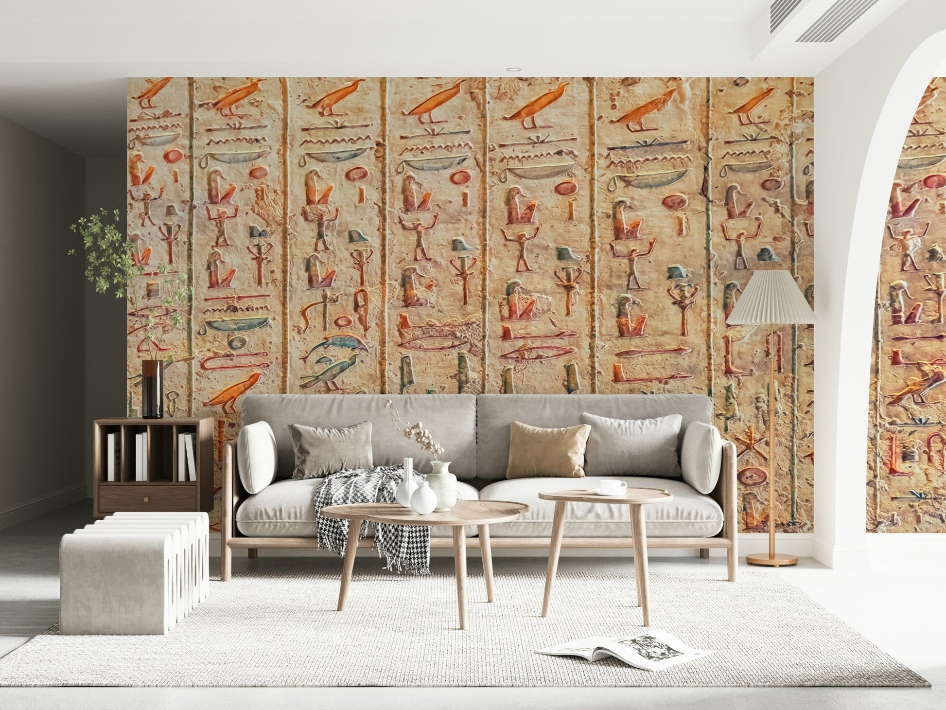 Ancient Glyphs Wall Mural