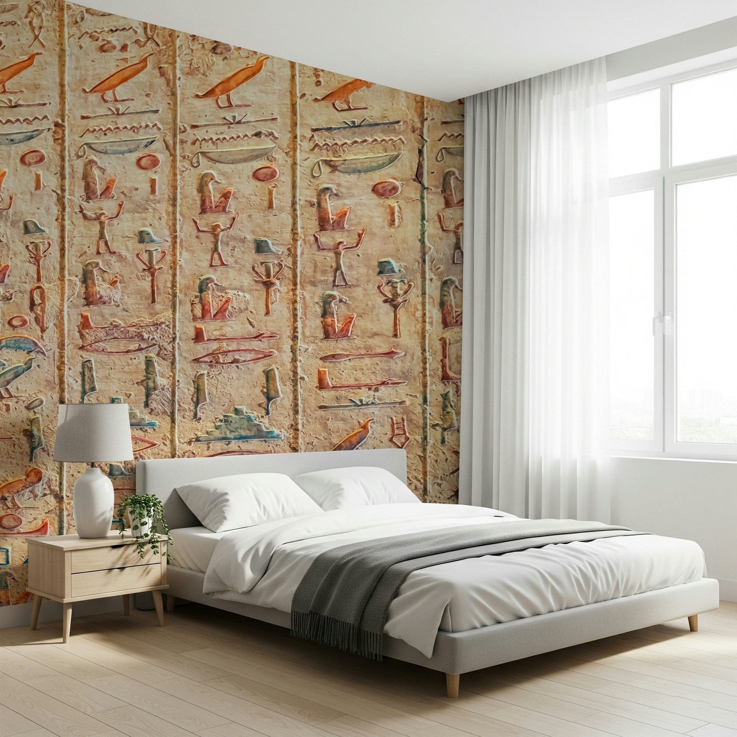 Ancient Glyphs Wall Mural