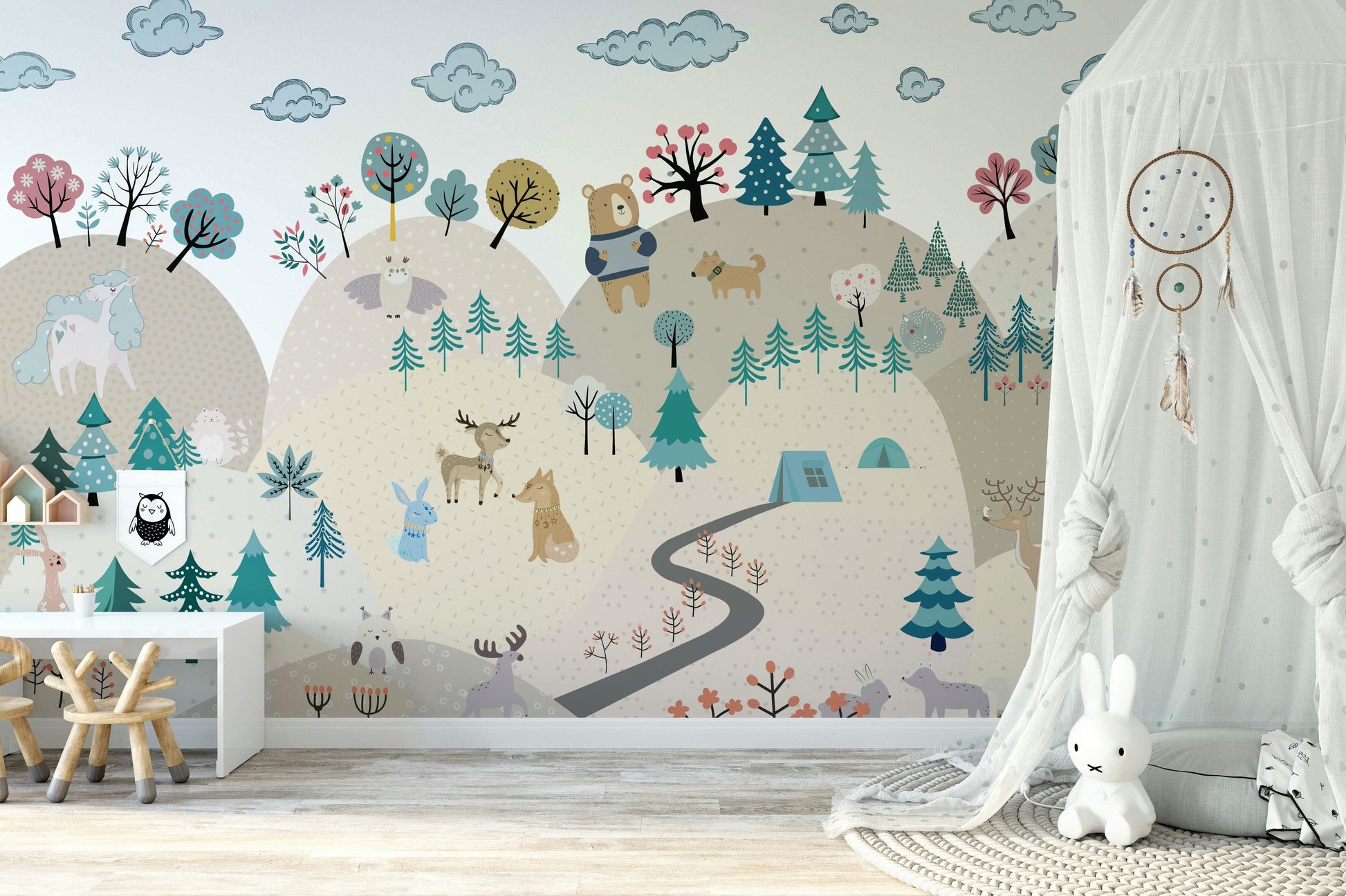 The overall feel is quiet and serene.

