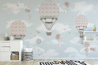 Vibrant animated animals wallpaper for walls