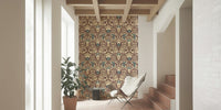 Ornate flourish pattern, Antique Floral design for walls.