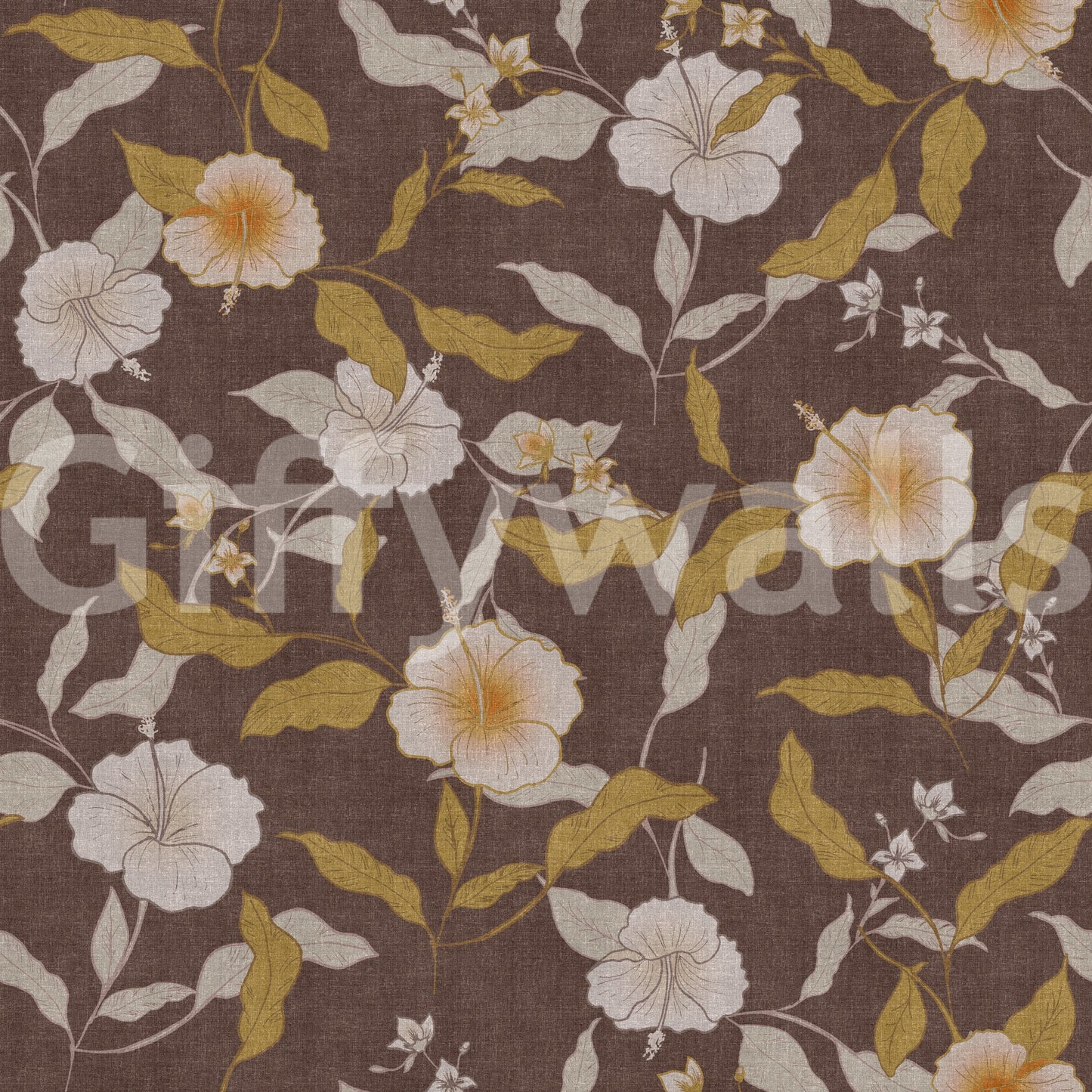 Elegant floral arrangement, white and orange centers, marvelous dark background.