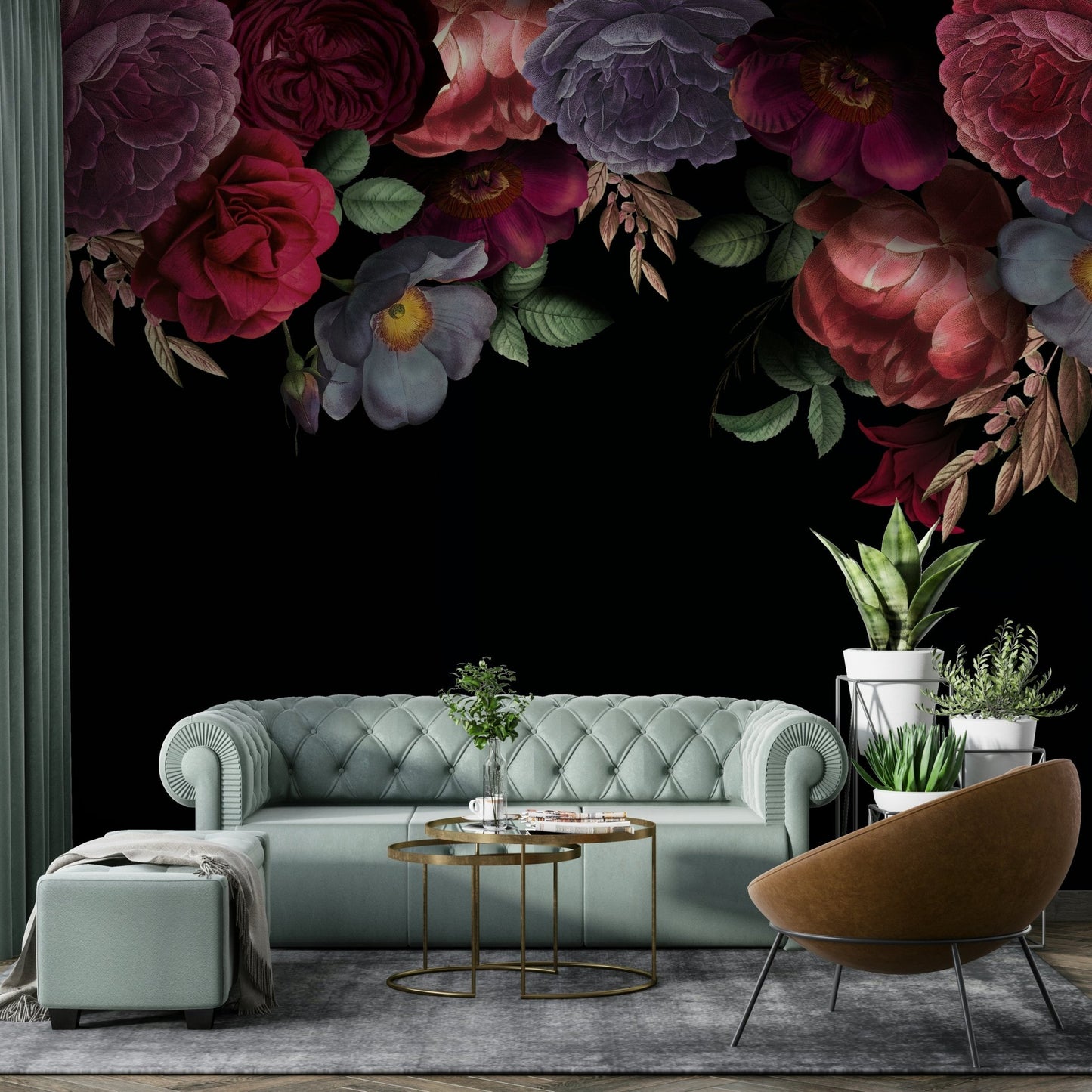 The style is artistic and natural.

