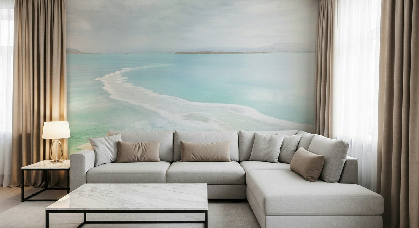 Aqua Calm Wall Mural
