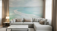 Aqua Calm Wall Mural