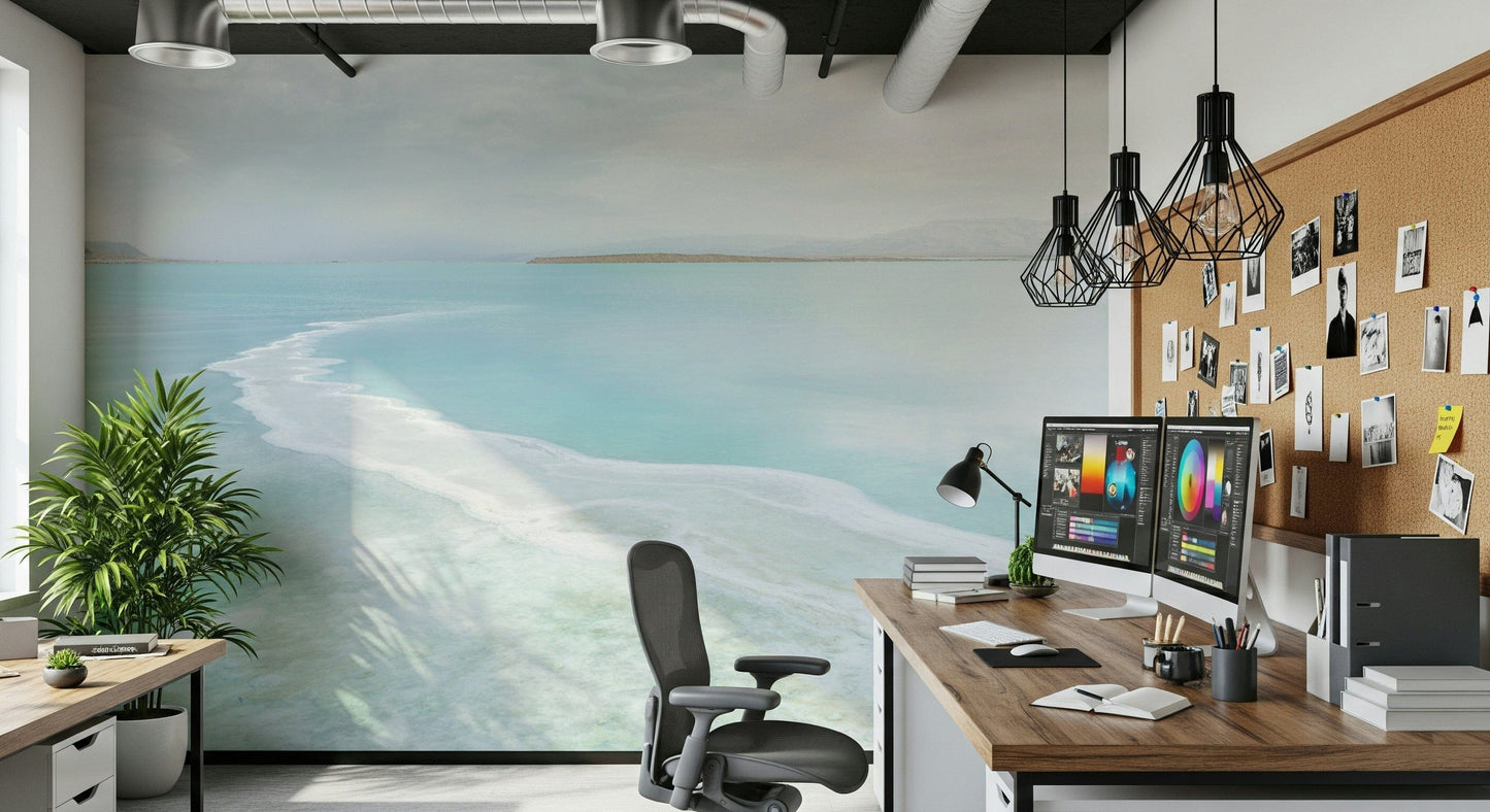 Aqua Calm Wall Mural